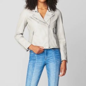 BLANKNYC Faux Leather Moro Jacket - NWT Size L color: on the rocks